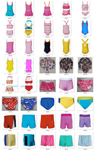 Bikini une pièce haut <span class=keywords><strong>de</strong></span> gamme pour bébé, fille, enfants, sangle réglable, Style Simple - Product Image 5