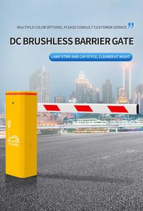 Barriera di traffico stradale velocità regolabile parcheggio cancello barriera Brushless motore automatico braccio barriera barriera stradale illuminato - Product Image 6