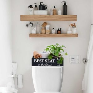 Caja de pañuelos de baño de madera negra sin tapa, caja cuadrada para guardar vasos de papel desechables, caja para guardar vasos de papel para cafetería. - Product Image 3