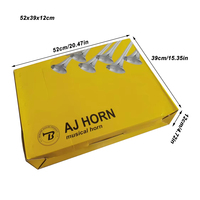 Bocina Musical Inteligente para Auto de 24V 12V con Diseño Cyberpunk, Compatible con Altavoz, Amplificador para Smartphone, 6 Meses de Garantía