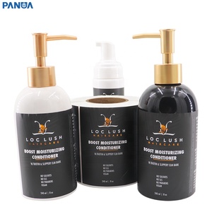 Tùy Chỉnh In Ấn Độ Ẩm Chai Dầu Gội Đầu Nhãn Chống Thấm Logo Sticker Dầu Gội Đầu Và Điều Hòa Nhãn Hiệu Riêng - Product Image 2