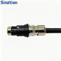 Conector Aviador de Empuje y Tracción Serie F Sinztion |   Pines y Núcleos Resistentes a Impactos y Personalizables para Dispositivos Electrónicos Aeroespaciales