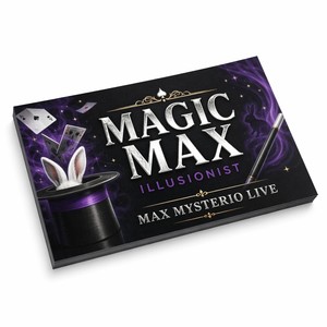 Tarjetas de Visita Impresas a Todo Color Personalizadas con Patrón Artístico, Tarjetas de Presentación con Nombre en Lámina Dorada, Papel Recubierto, Diseño <span class=keywords><strong>Mago</strong></span>/Finicultor - Product Image 1