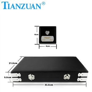 Cubic Zirconia CZ master Diamond test werkzeug 8 Shapes <span class=keywords><strong>Carat</strong></span> Size Master Stones 0.5 ct -3 ct - Product Image 2