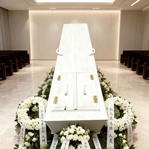 โลงศพไม้สไตล์ญี่ปุ่นใช้สำหรับงานศพ - Product Image 6