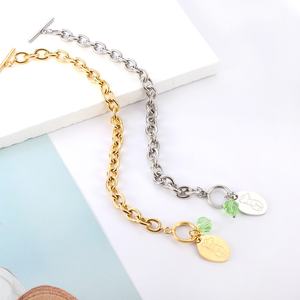 Kit para Hacer Pulseras de Acero Inoxidable con Baño de Oro de 18K y Dijes de Flores Lindas, Joyería de Moda, Pulseras y Brazaletes - Product Image 3
