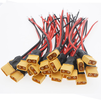Câble de raccordement personnalisé OEM XT60 XT90, câble en silicone haute intensité pour RC, UAV, connexion d'alimentation de véhicule électrique