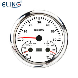AchN110 6000mm Engine achachometer 8000 RReter eter Il ressure 0-150Pater ater EMP. Auge-12V 24V, para uto - Product Image 2