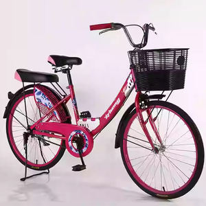 Vélo vintage classique pour femmes de 24 <span class=keywords><strong>pouces</strong></span> avec design rétro et fourche en acier à vitesse unique de 20 <span class=keywords><strong>pouces</strong></span> fabriqué en Chine - Product Image 3