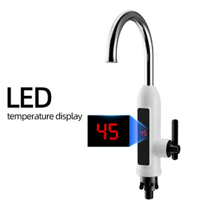 Grifo de Agua Caliente Eléctrico Instantáneo con <span class=keywords><strong>Calentador</strong></span> de Agua, Pantalla Digital de 3 Segundos, Grifo de Baño, Mezclador de Agua Eléctrico Instantáneo - Product Image 4
