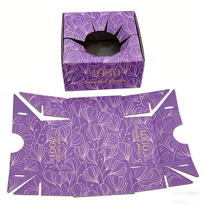 Scatole di Cartone Ecologiche per Spedizione Fiori con Logo Personalizzato, Vendita all'<span class=keywords><strong>Ingrosso</strong></span> - Product Image 3