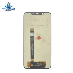 TEMX 6.18 "polegadas Display Assembly para Nokia 8.1 X7 LCD Touch Screen digitador completo