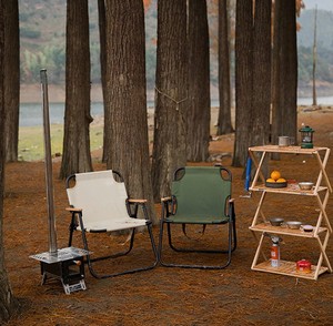 Silla Plegable <span class=keywords><strong>de</strong></span> Aluminio para Exteriores, Ligera y Portátil, Ideal para Campamentos, Parques y Uso Comercial - Product Image 2