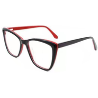 Monture de lunettes optiques Elan Optical RD26060, style œil de chat classique, très vendue, monture intégrale en acétate pour femmes, lunettes optiques, livraison directe d'usine