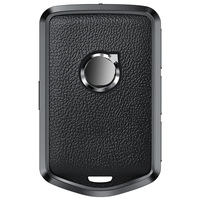 Nouvelle coque de couverture de clé de voiture en alliage d'aluminium en cuir pour Volvo XC60 S60 S90 XC40 XC90 V60 V90 accessoires à distance