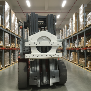 Fd30 kelepçe forklift  360 derece döner eki rotator döndürme çatal kelepçe kelepçe ile forklift - Product Image 2