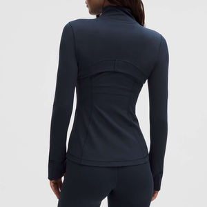 Veste de yoga pour femmes en gros, respirante, coupe ajustée, idéale pour le yoga, la course et la gym - Product Image 2