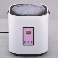 Generatore di Vapore Portatile Moderno per Sauna Domestica, Uso in Appartamento, Contenitore in Plastica Bianca da 2L, Controllo Remoto