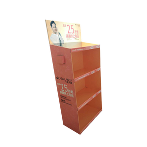 カスタムメイド段ボールディスプレイスタンドカラーPOS寝具ディスプレイトレードショー紙スタンドディスプレイ - Product Image 6