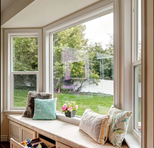 Fenêtres en aluminium à rupture de pont thermique, baies vitrées, grilles de sécurité anti-effraction en fer forgé, design de fenêtres pour maison - Product Image 3