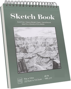 Carnet de <span class=keywords><strong>croquis</strong></span> en spirale personnalisé, carnet de <span class=keywords><strong>croquis</strong></span> à l'aquarelle pour les étudiants, l'école, l'apprentissage de la dessin, utilisation promotionnelle, A3 A4 A5 - Product Image 1