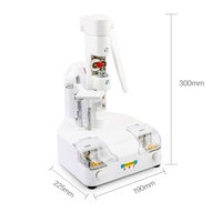 Machine à percer les verres de lunettes sans monture WELLSIGHT 988C, outil de découpe de rainures, équipement optique, garantie 1 an, certifié CE, 3 kg