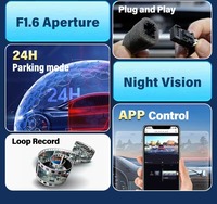 Caméra embarquée spécifique au véhicule pour Kia Sonet, 2K QHD WiFi WDR, mode stationnement, super condensateur, ADAS