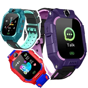 新款儿童防水触摸屏Sos Lbs跟踪器智能手表儿童智能手表带sim卡PK Q12 Q19