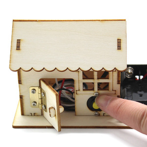 YM3 Wooden Music House Model 1 Piece Assembly <b>Educational</b> <b>Toy</b> For Kids Age 4-6Y - Product Image 3