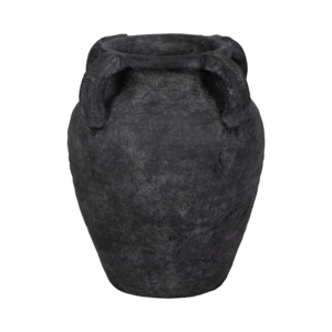 Vase en terre cuite avec plusieurs poignées pour la décoration du salon, accent moderne pour la maison, idéal pour l'étagère de chambre ou le bureau - Product Image 1