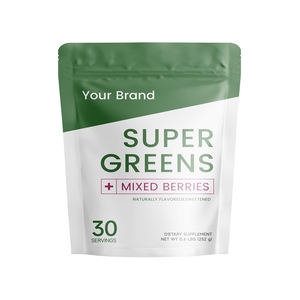 Веганский сок, добавка зелени, смесь суперпродуктов, зеленый энергетический напиток, супер зеленый порошок с пробиотиками Спирулины - Product Image 1