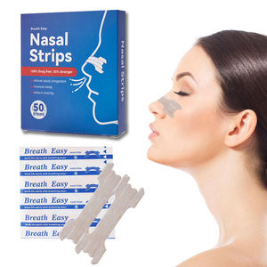 Hypoallergene Medische Siliconenrubber Neusstrips Anti-Snurkpleister Sterke Hechting Voor Een Betere Congestie Van Slaapoefeningen - Product Image 3