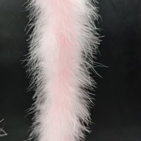 Boa en plumes de marabout de Turquie teintes en gros, 2 mètres, 25 grammes, pour accessoires de costume