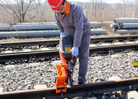 Machine de découpe de Rail de Combustion interne portable abrasive portable