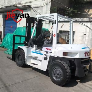 Montacargas Usado <span class=keywords><strong>TCM</strong></span> de 7 Toneladas con Motor Diésel, Montacargas <span class=keywords><strong>TCM</strong></span> de 7 Toneladas en Oferta, Montacargas <span class=keywords><strong>Manual</strong></span> Usado Komatsu <span class=keywords><strong>TCM</strong></span> - Product Image 2