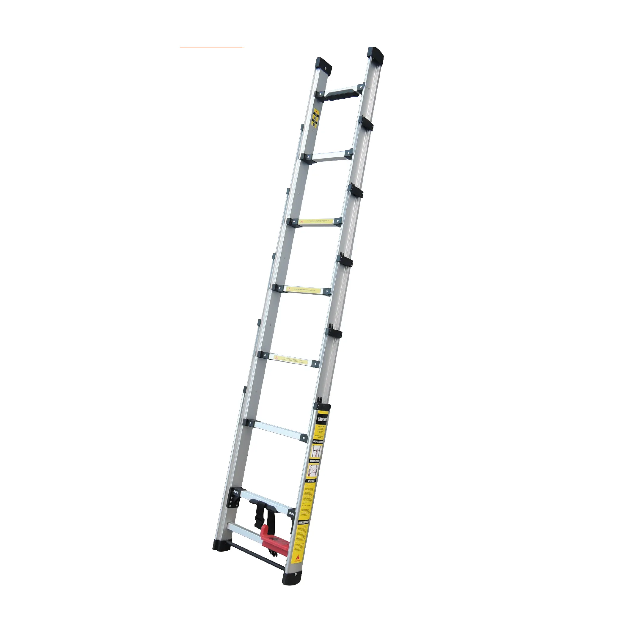 Hoogwaardige Aluminium Telescopische Ladder Visgraatladder Verdikte Vouwladder Multifunctionele Heftechniek