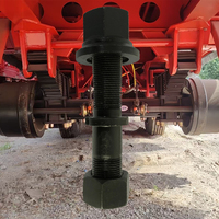 Baut Hub roda segi enam baja dan Aloi terfokus truk BPW mur roda tambahan keamanan Aksesori roda truk