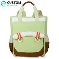 Fuliya Toptan Özel Logo Baskılı İlkokul Sırt Çantası Unisex Hafif Büyük Kapasiteli Kitap Çantası Erkek Çocuklar ve Kız Çocuklar için Çocuk Sırt Çantası
