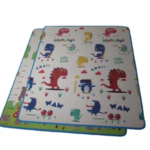 Eco-Friendly XPE Roll Playmat Camping Use Play Storage Bag Baby Changing Mat Foldable