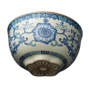 Taza de porcelana Ru Ware Floral Master Cup para degustación de té Kung Fu, para té Pu'er, sin tapa, origen Dehua, sin plomo. - Product Image 5