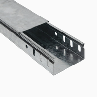 Goulotte de câblage industrielle autobloquante galvanisée à chaud pour câbles de construction, fixation rapide pour câblage électrique et pose de câbles