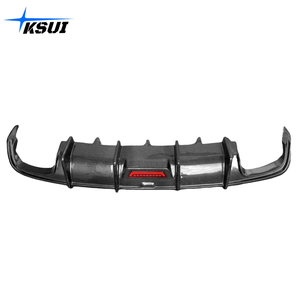 ลิ้นกันชนหลังคาร์บอนไฟเบอร์ทรง K สไตล์ KSUI A6 <span class=keywords><strong>S6</strong></span> สำหรับ <span class=keywords><strong>Audi</strong></span> A6 <span class=keywords><strong>S6</strong></span> C8 ปี <span class=keywords><strong>2020</strong></span>+ - Product Image 2