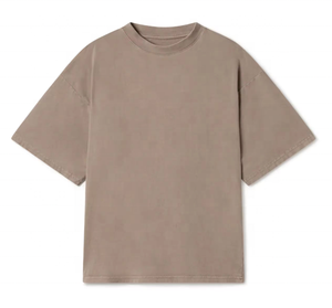 Usine en vrac hommes chemises nouveau <span class=keywords><strong>Style</strong></span> en gros couleur unie uni décontracté haute qualité confort 220 GSM coton T-shirt - Product Image 1