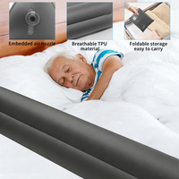 Barrière de sécurité gonflable en TPU pour lit, pour adultes et personnes âgées, pare-chute de lit, barrière anti-chute latérale, rail de lit gonflable