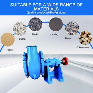 Bombas de Lodo con Excelente Rendimiento de Cavitación, Bomba de Arena y Grava Metallúrgica Resistente al Desgaste de 3 y 4 Pulgadas para Desagüe de Embalses - Product Image 4