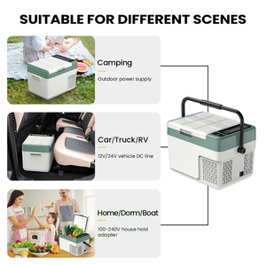 Máy Nén Tủ Lạnh <span class=keywords><strong>12V</strong></span> <span class=keywords><strong>24V</strong></span> 100V-240V Xe Tủ Lạnh Tủ Đông Xe Mini Xách Tay Tủ Lạnh Điện Tủ Đông Mát Cho Xe Hơi - Product Image 3