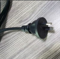 Kit de cordon pour lampe suspendue en textile avec interrupteur marche/arrêt, AC 165-265V, support d'ampoule fileté E27 et prise AU