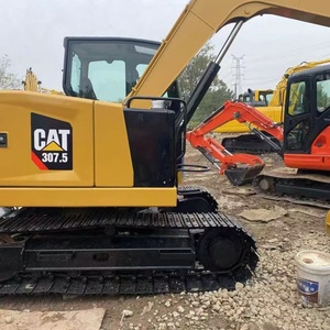 Excavatrice sur chenilles hydraulique d'occasion CAT 307.5, presque neuve, d'origine, deuxième main, modèles CAT 306, 307, 307.5, 308 - Product Image 2