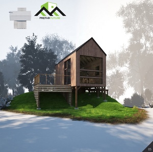 Casa Modular Prefabricada de Acero Galvanizado de Diseño Industrial Moderno, Contenedor Plano, Garaje, Oficina, Casa de Campo - Product Image 5