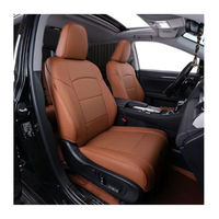Accessoires en cuir synthétique de qualité supérieure, sur mesure pour les voitures Lexus LS Series 2004-2026, housses de sièges avant et arrière imperméables, coussin